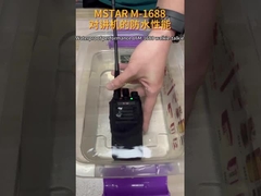 Hiệu suất chống nước của walkie-talkie M-1688