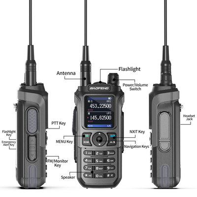 Mua 135 * 60 * 33mm Kích thước Không bao gồm ăng-ten Baofeng Walkie Talkie Long Range với dung lượng pin 2600mAh sản xuất trực tuyến