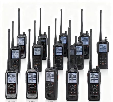 Mua Bán nóng ICOM IC A25N VHF Air Band Transceiver Radio cầm tay hàng không với tần số 118 ~ 137MHz và IPX5 chống nước sản xuất trực tuyến