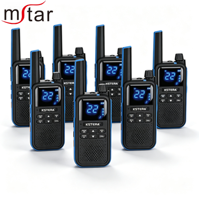 Mua AT101/AT100 FRS cầm tay PMR446 Walkie Talkie với IPX5 chống nước 2500-3000mAh Pin và 5W điện cho thể thao ngoài trời sản xuất trực tuyến