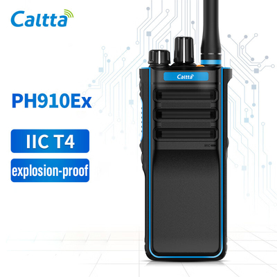 Radio kỹ thuật số hai chiều PH910EX Đen cầm tay chống nổ IP68 chống nước và chống bụi Walkie Talkies chuyên nghiệp