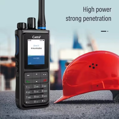 Máy phát thanh Walkie Talkie cầm tay kỹ thuật số thường xuyên DH682 IP68 Kiểm soát vị trí GPS chống nước và chống bụi Độ bền dài
