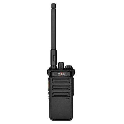 MSTAR Đèn pin mạnh Walkie Talkie sạc lại Máy phát vô tuyến từ tính VHF & UHF