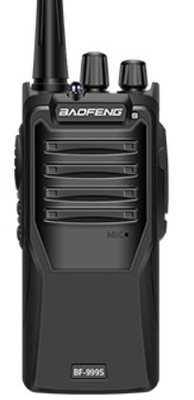5W Analog Two Way Radio BF-999s Động tay Long Distance Single Band Walkie Talkie 3-7KM