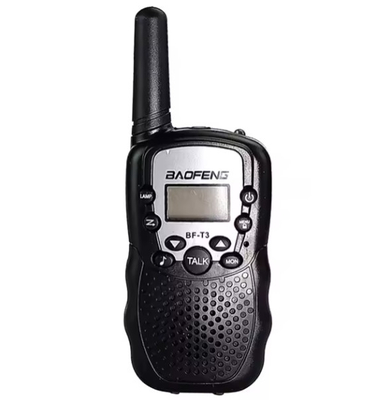 Analog 2 Way Long Range cầm tay Uhf Radio Giấy phép miễn phí Mini BF-T3 Kids BaoFeng T3 Walkie Talkie