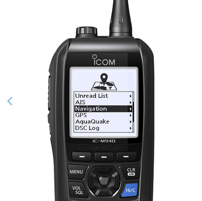 M94D VHF Biển hai chiều Radio IP57 Float Flash cho thuyền Với màn hình LCD