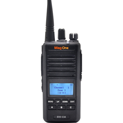 C34 IP54 chống nước chống bụi báo động khẩn cấp chế độ trực tiếp Walkie Talkie kỹ thuật số