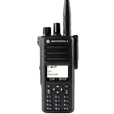 DP4800 VHF UHF truyền phát kỹ thuật số tầm xa An ninh điện thoại di động walkie talkie