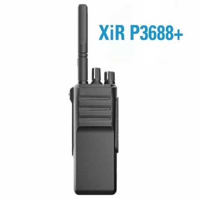 XIR P3688+ Máy cầm tay kỹ thuật số tương tự GPS chức năng DMR khẩn cấp Radio hai chiều