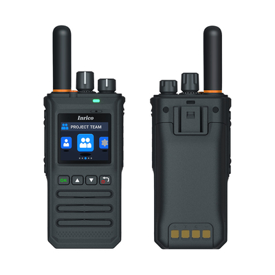 Inrico T740 Một chìa khóa SOS hai nút Die-Cast IP67 6400mAh 3W Type-c RTos