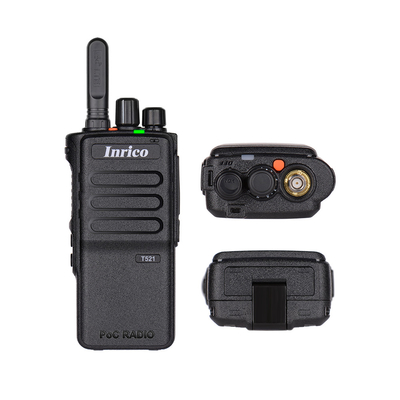INRICO T521 POC Long Distance Two Way Radio Power Speaker Cellular Walkie-Talkie 3W Speaker 2.8' Touch Display Truyền thông tầm xa