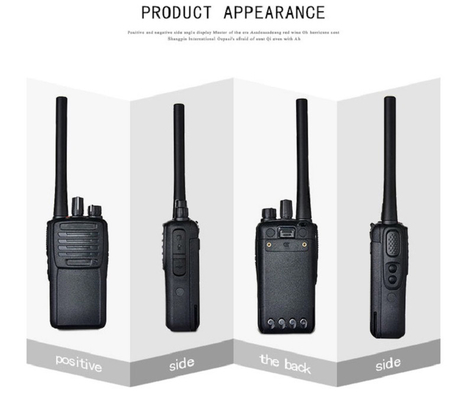 Motorola VZ-D281 Radio hai chiều 5-10km Talk Range với kiểu tần số VHF UHF và 32 kênh lưu trữ