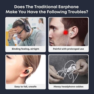 Phụ kiện tai nghe mở cho Radio hai chiều Thời lượng pin ước tính 10-15 giờ Phụ kiện kiểu phổ biến cho Radio hai chiều với Blurtrum Chipset