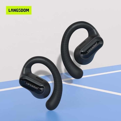 Langsdom True tai nghe không dây Bluetooth phụ kiện cho hai chiều Radio 700mah Capacity pin tai nghe không dây Bluetooth với khuôn riêng