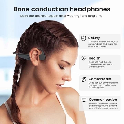 Langsdom thể thao tai nghe bluetooth phụ kiện cho hai đường vô tuyến nâng cấp trải nghiệm nghe của bạn với Bluetooth tai nghe dẫn xương