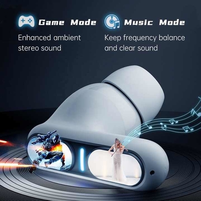 Tai nghe và microphone 31-40ms chậm thời gian tai nghe không dây và microphone với điều khiển cảm ứng và hủy tiếng ồn ENC