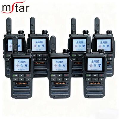 Chierda CD-A7 PLUS 4G POC Two Way Radio với pin 1500-2000mAh và phạm vi > 50km cho Logistics Fleet