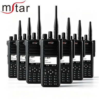 DGP5550 IP67 Không thấm nước Bluetooth4.0 Long Range 10km chuyên nghiệp Digital Walkie Talkie Radio hai chiều